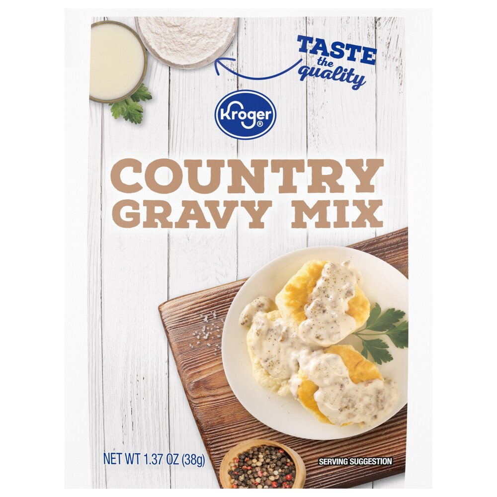 slide 2 of 2, Kroger Country Gravy Mix - 1.37 oz, 1.37 oz