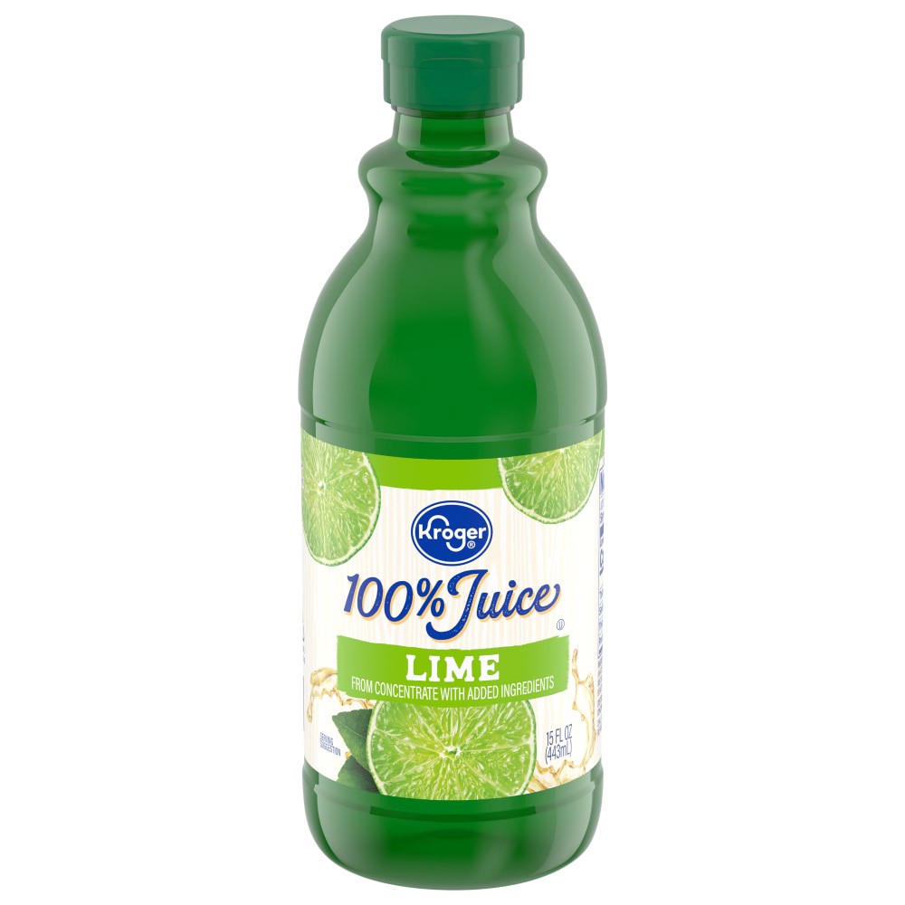 slide 4 of 4, Kroger Lime Juice, 15 fl oz