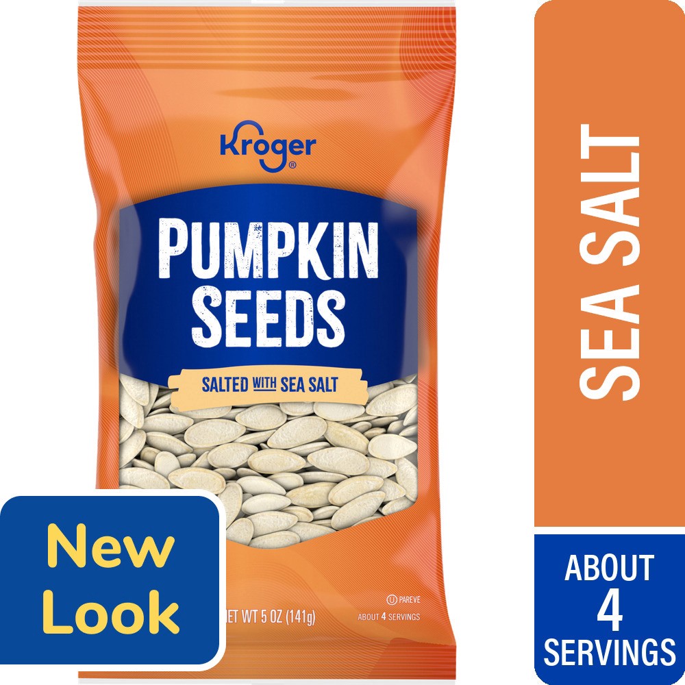 slide 3 of 4, Kroger Pumpkin Seeds, 5 oz