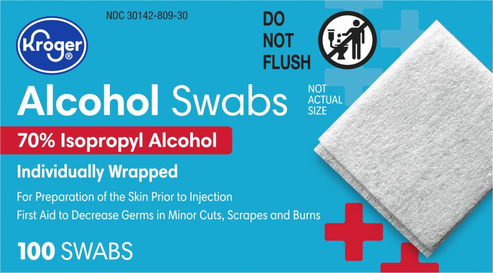 slide 4 of 6, Kroger Alcohol Swabs, 100 ct