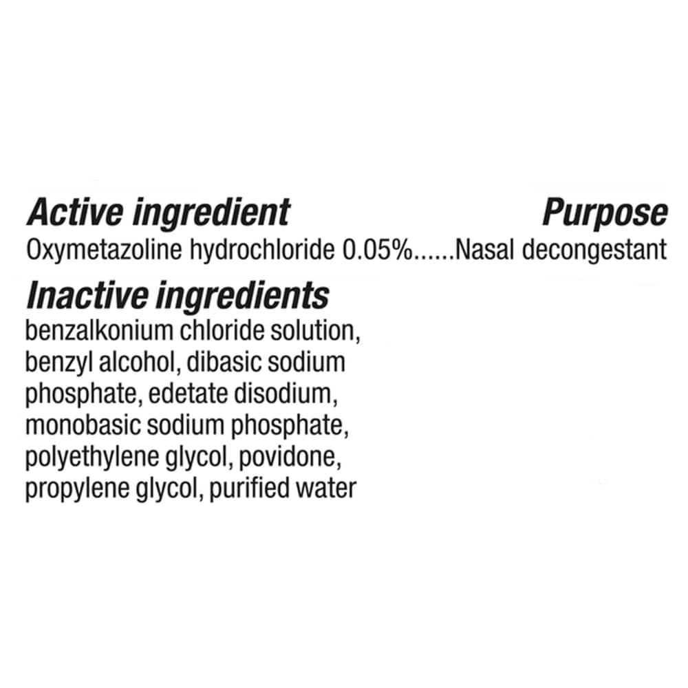 slide 3 of 6, Kroger Nasal Decongestant Original Nasal Spray Oxymetazoline Hcl, 1 fl oz