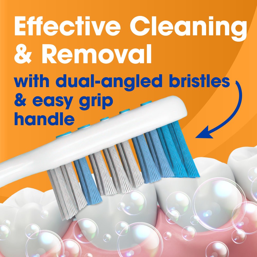 slide 2 of 5, Kroger® Gem Grip® Diamond Head Toothbrush with Medium Bristles, 1 ct