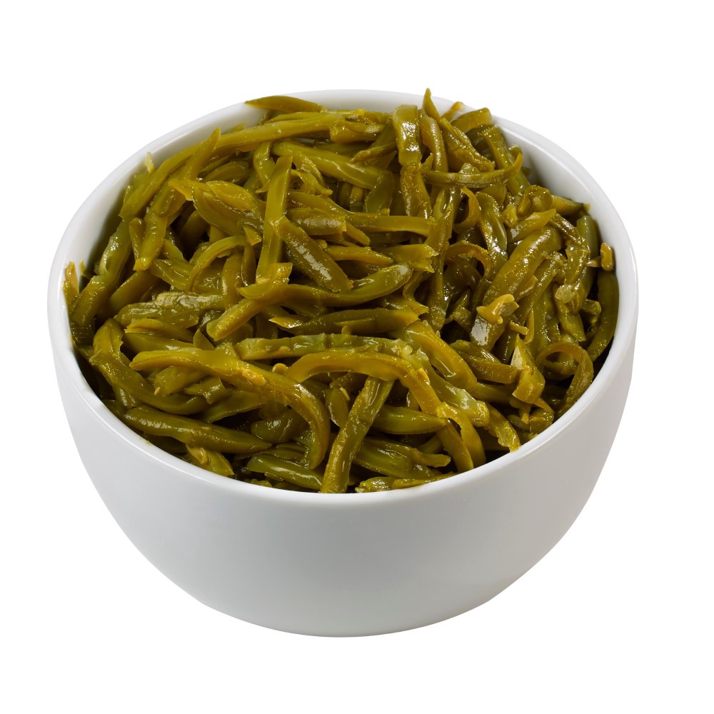 slide 3 of 5, Kroger No Salt Added French Style Sliced Green Beans, 14.5 oz
