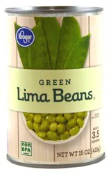 Kroger Small Green Lima Beans - 15 oz