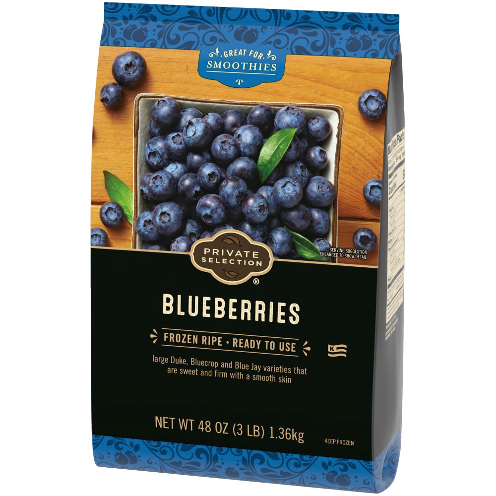 slide 3 of 5, Private Selection Blueberries, 48 oz
