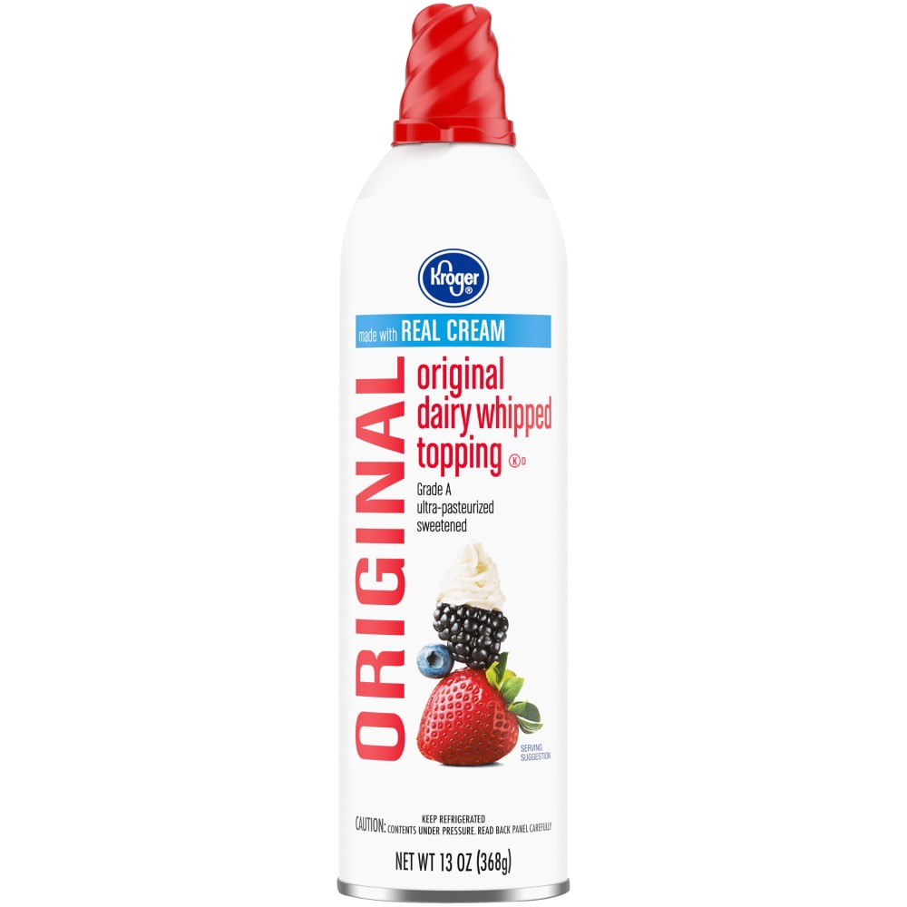 slide 2 of 3, Kroger Original Whipped Cream - 13 oz, 13 oz