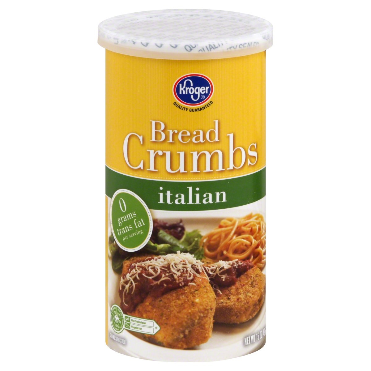 slide 1 of 1, Kroger Italian Style Bread Crumbs, 15 oz