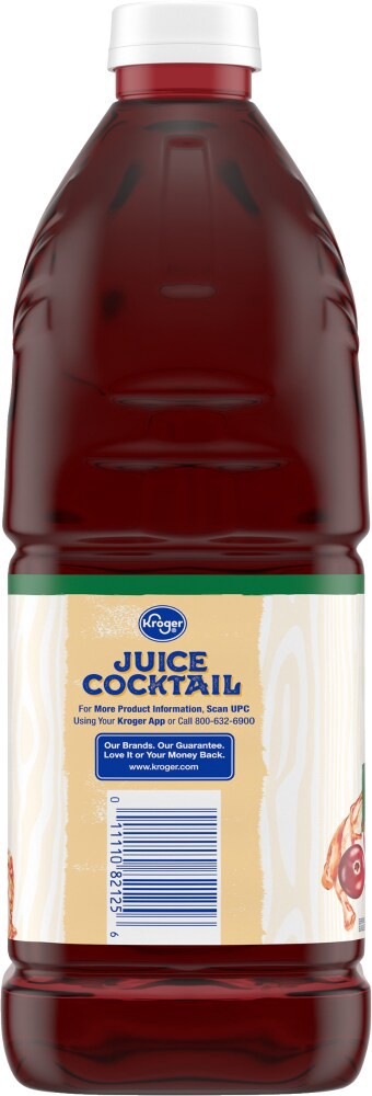 slide 4 of 5, Kroger Cranberry Apple Juice Cocktail - 64 fl oz, 64 fl oz