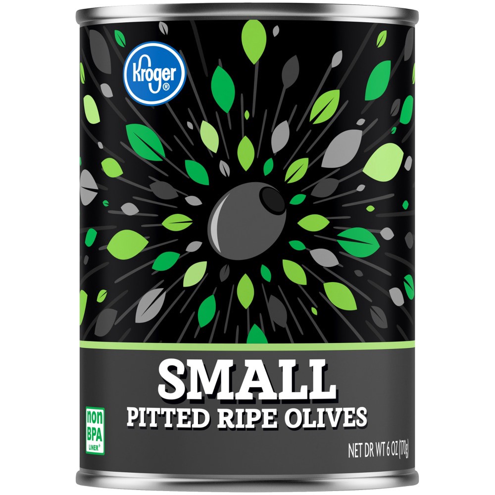 slide 6 of 6, Kroger Small Pitted Ripe Olives - 6 oz, 6 oz