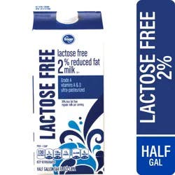 Kroger Lactose Free 2% Reduced Fat Milk