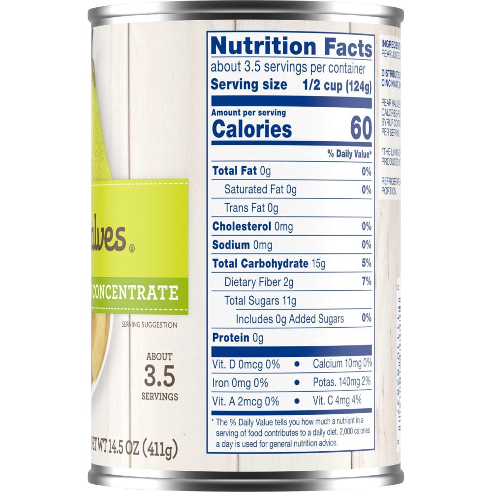 slide 6 of 6, Kroger Pear Halves In Pear Juice From Concentrate, 14.5 oz