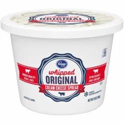 Kroger Original Whipped Cream Cheese Spread