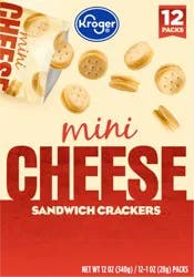 Kroger Mini Cheese Sandwich Crackers