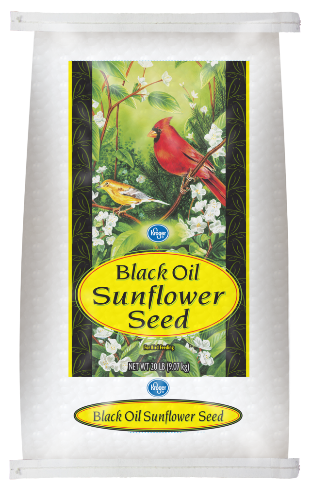 slide 1 of 1, Kroger Black Oil Sunflower Seeds, 20 lb