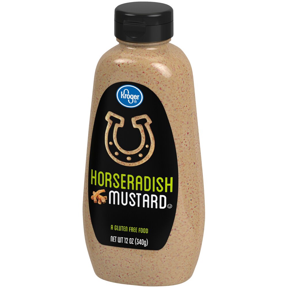slide 4 of 5, Kroger Horseradish Mustard, 12 oz