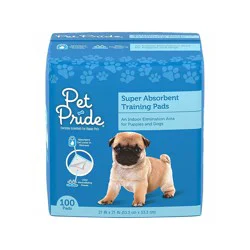 Pet Pride Super Absorbent Training Pads 100 Count