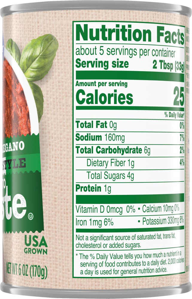 slide 3 of 4, Kroger Italian Style Basil & Oregano Tomato Paste - 6 oz, 6 oz