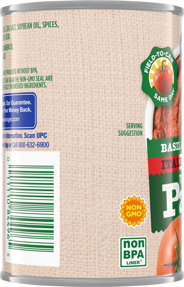 slide 2 of 4, Kroger Italian Style Basil & Oregano Tomato Paste - 6 oz, 6 oz
