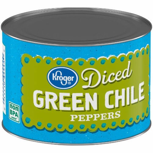 slide 5 of 6, Kroger Diced Green Chile Peppers, 7 oz