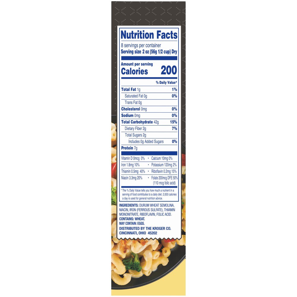 slide 3 of 4, Kroger Elbow Macaroni, 16 oz