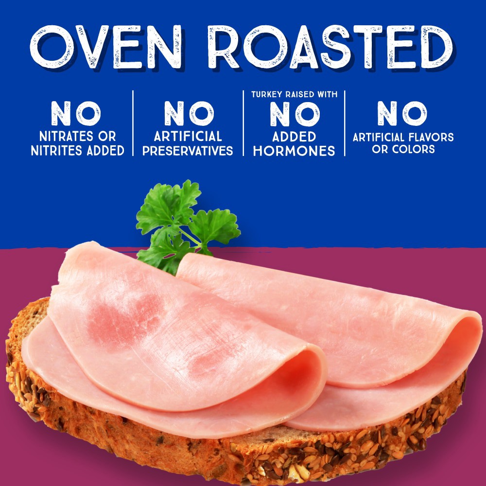 slide 2 of 5, Kroger Deli Thin Sliced Oven Roasted Turkey Breast, 9 oz