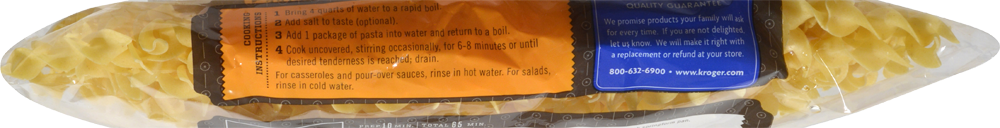 slide 2 of 5, Kroger Wide Egg Noodles, 16 oz