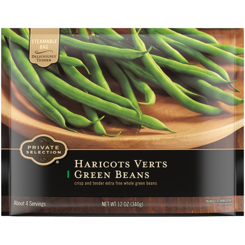 slide 6 of 6, Private Selection Haricots Verts Green Beans, 12 oz