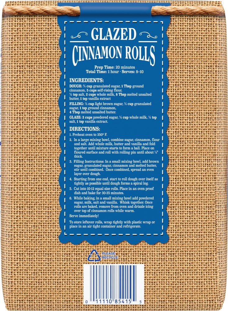 slide 3 of 4, Kroger Bleached Self Rising Enriched Flour, 5 lb