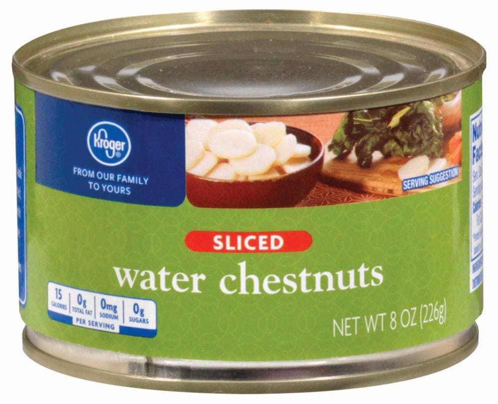 slide 2 of 3, Kroger Sliced Water Chestnuts, 8 oz
