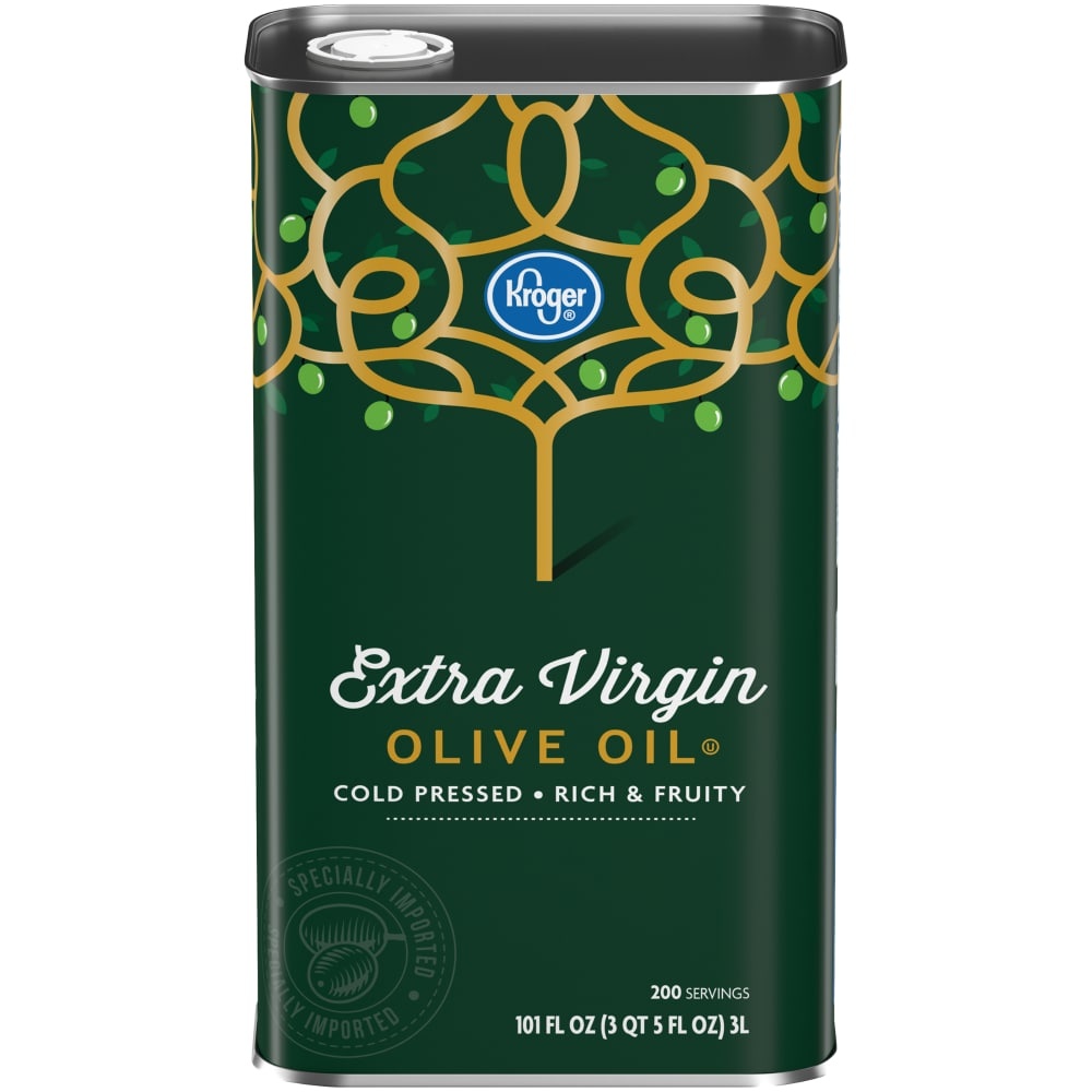 slide 1 of 1, Kroger Extra Virgin Olive Oil, 101 fl oz