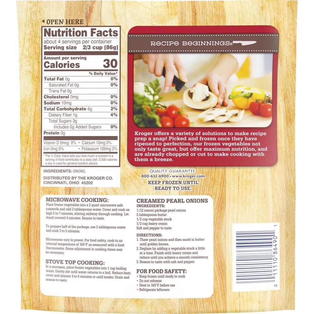 slide 2 of 3, Kroger Pearl Onions, 12 oz