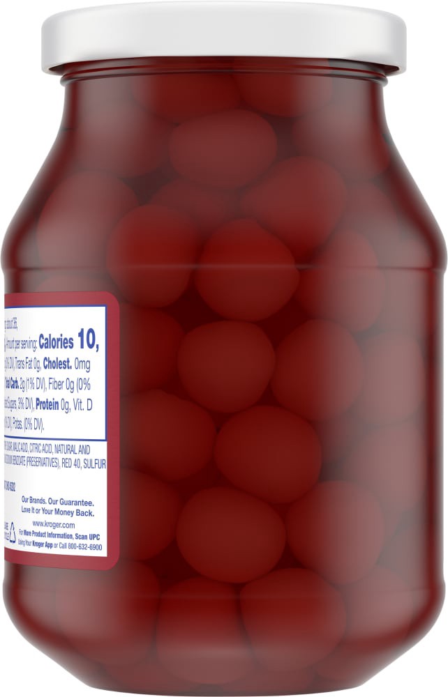 slide 2 of 5, Kroger Maraschino Cherries, 16 oz