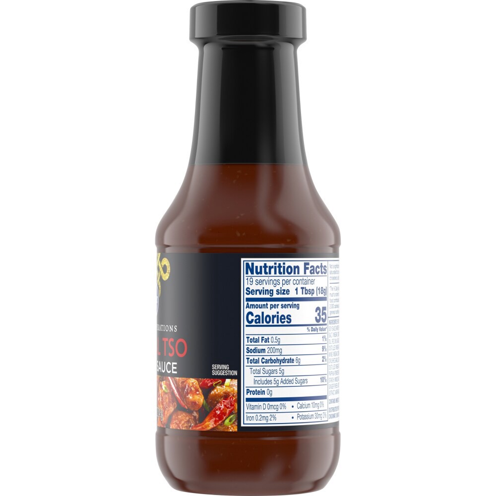 slide 3 of 3, Kroger General Tso Sauce, 12.22 oz