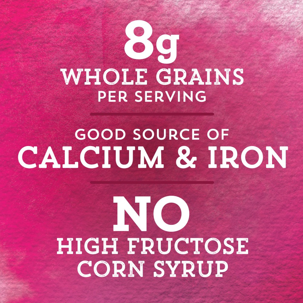 slide 2 of 6, Kroger Fruit & Grain Raspberry Cereal Bars, 8 ct; 1.23 oz