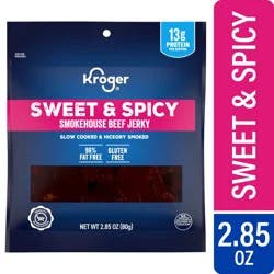 Kroger Beef Steakhouse Jerky Sweet & Spicy