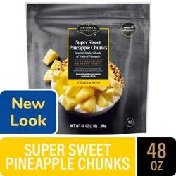 Private Selection Super Sweet Pineapple Chunks