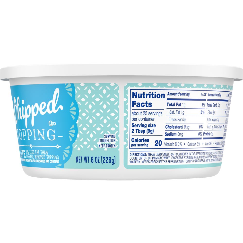 slide 4 of 4, Kroger Lite Whipped Topping, 8 oz