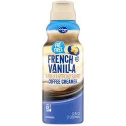 Kroger Fat Free French Vanilla Coffee Creamer