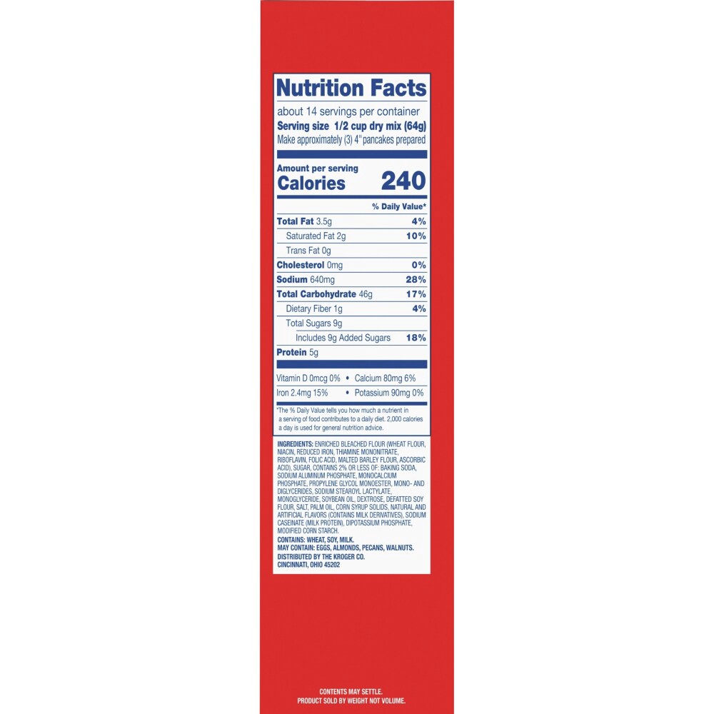 slide 5 of 5, Kroger Complete Original Pancake & Waffle Mix, 32 oz