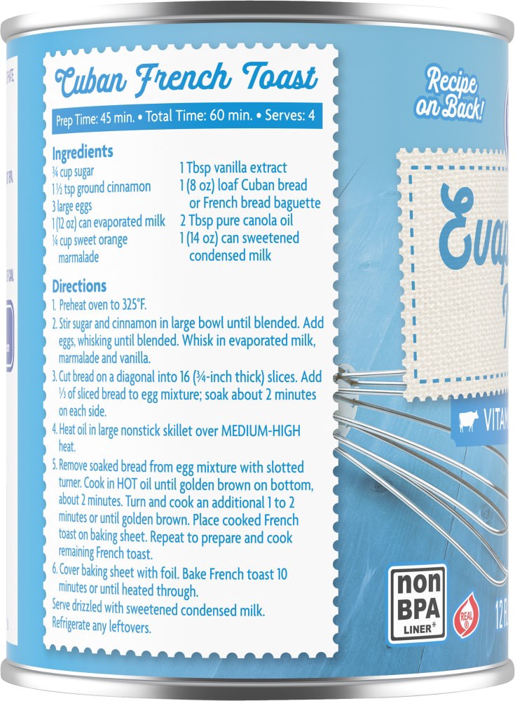 slide 4 of 4, Kroger Evaporated Milk, 12 fl oz