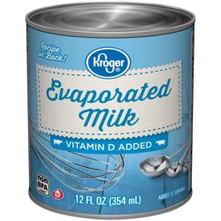 Kroger Evaporated Milk