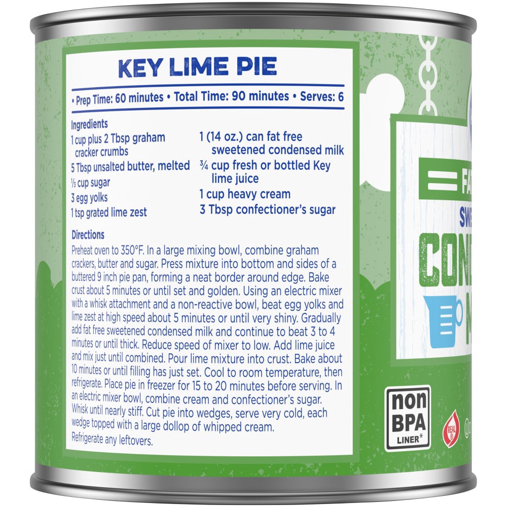 slide 4 of 4, Kroger Fat Free Sweetened Condensed Milk, 14 oz