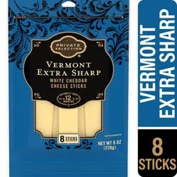 Private Selection Vermont Extra Sharp White Cheddar Cheese Snacks