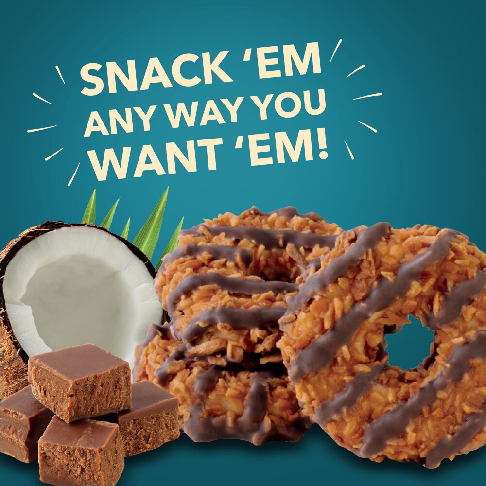 slide 4 of 6, Kroger Coconut & Caramel Fudge Cookies - 8.5 oz, 8.5 oz