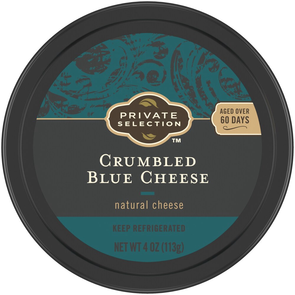 slide 4 of 4, Private Selection Crumbled Blue Cheese, 4 oz