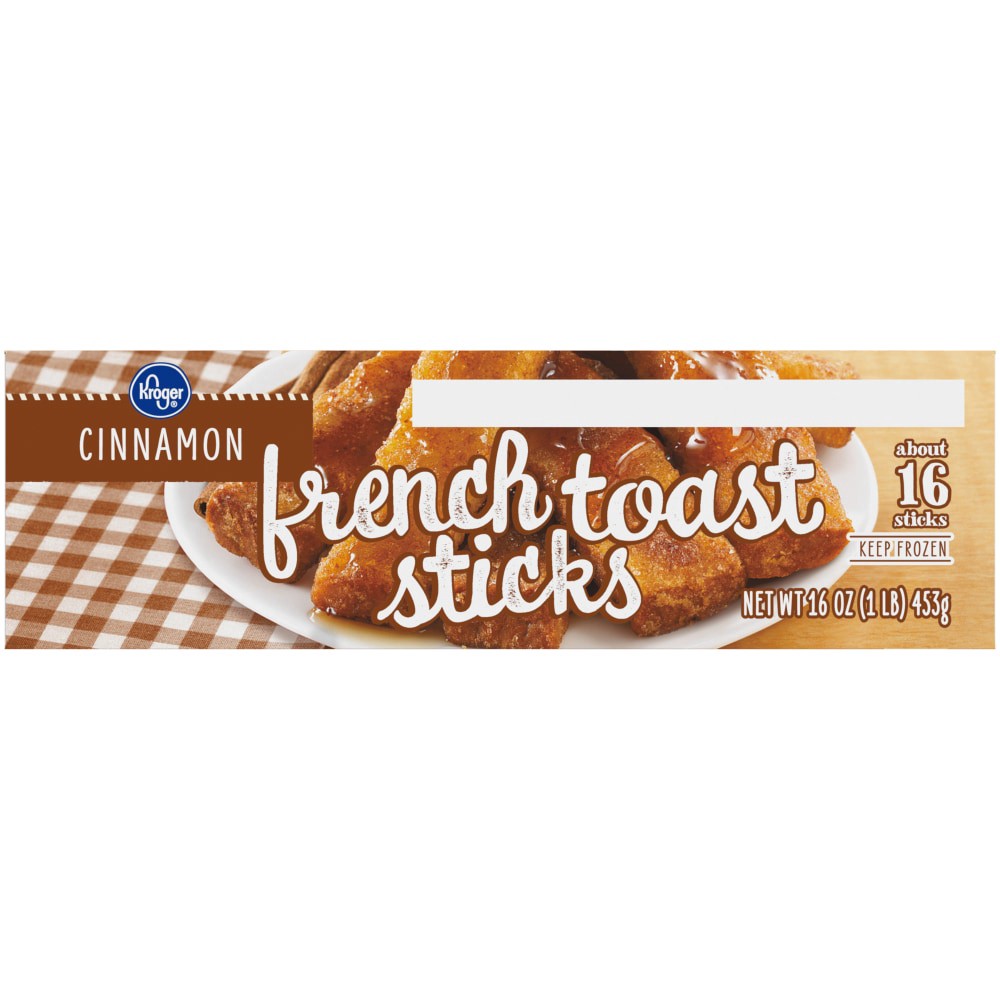 slide 2 of 6, Kroger Cinnamon French Toast Sticks, 16 oz