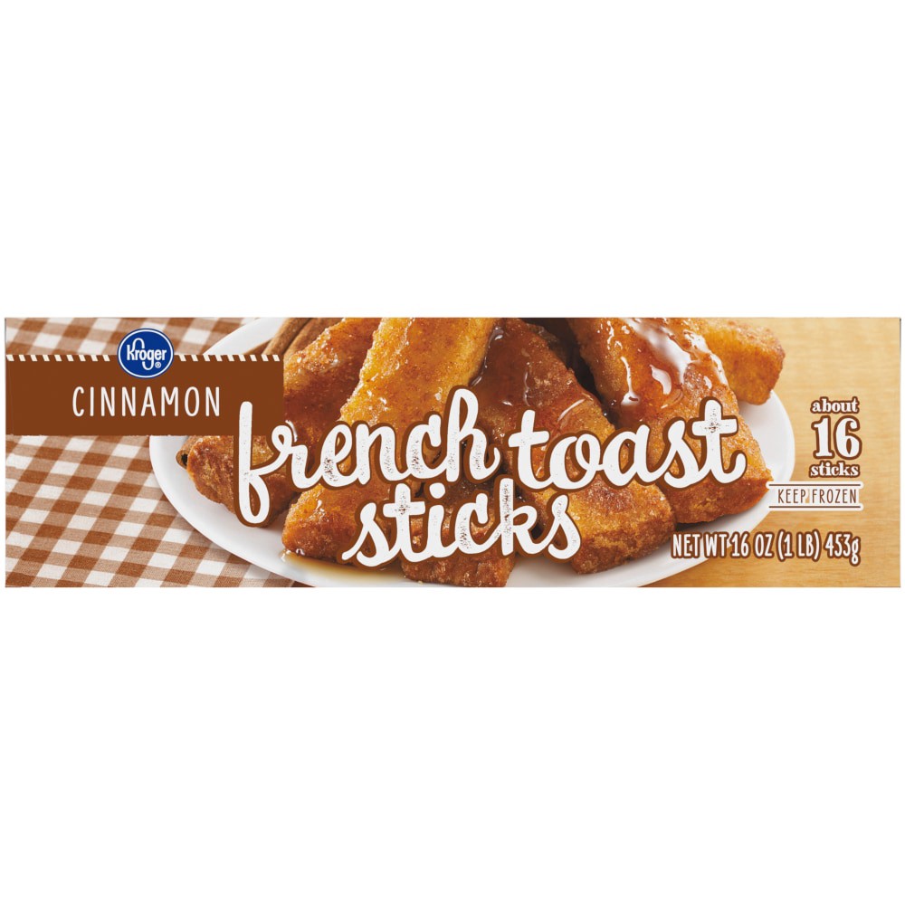 slide 5 of 6, Kroger Cinnamon French Toast Sticks, 16 oz