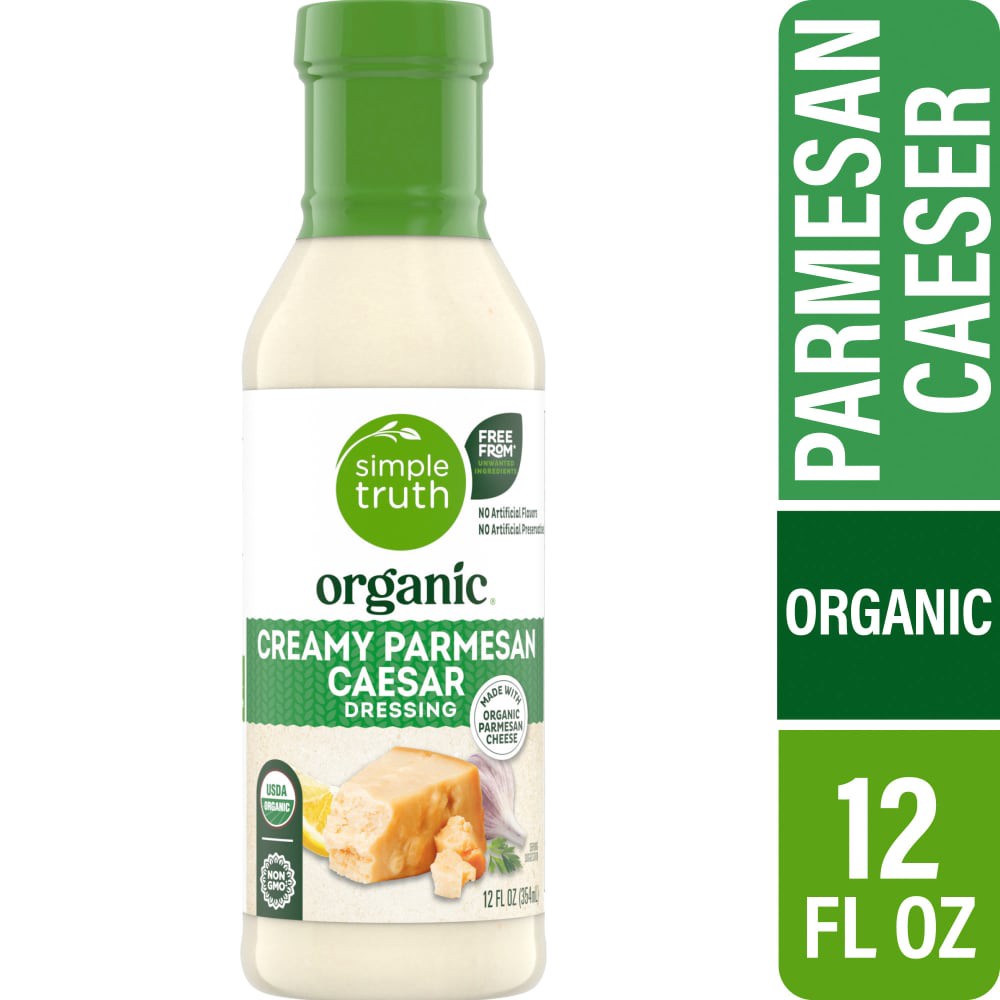slide 2 of 3, Simple Truth Organic Caesar Dressing, 12 fl oz