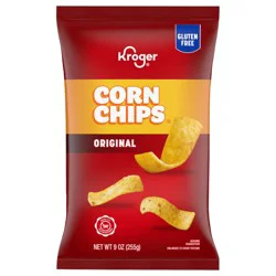Kroger Original Corn Chips - 9 oz