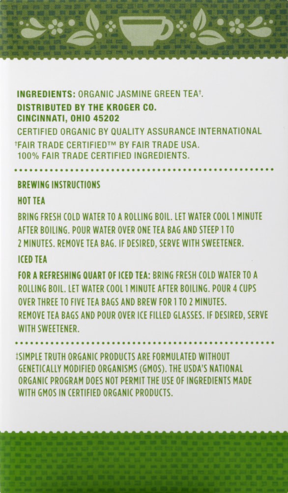 slide 3 of 3, Sto Jasmine Green Tea - 20 ct, 20 ct